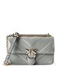 PINKO Love One Mini Skuldertaske Læder 20.5 cm
