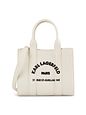 Karl Lagerfeld Rsg Mini Bag håndtaske 18 cm - off white Karl Lagerfeld Rsg Mini Bag håndtaske 18 cm