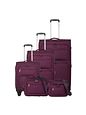 Travelite Cubis 4-hjulet Kuffertsæt 5-delt med ekspansion - berry Travelite Cubis 4-hjulet Kuffertsæt 5-delt med ekspansion