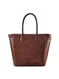 Guess Anitha Bolsa de compras Piel natural 45 cm - choccolate Guess Anitha Bolsa de compras Piel natural 45 cm