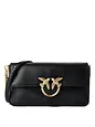 PINKO Love one Crossbody-väska Läder 27 cm - nero-antique gold PINKO Love one Crossbody-väska Läder 27 cm
