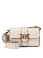 PINKO Love One Skuldertaske Læder 22 cm