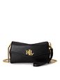 Lauren Ralph Lauren Tanner Crossbody taske Læder 19 cm - black Lauren Ralph Lauren Tanner Crossbody taske Læder 19 cm