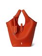 POLO RALPH LAUREN Polo Play Bolso Piel natural 25 cm