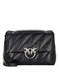 PINKO Love Puff Skuldertaske Læder 31 cm - black PINKO Love Puff Skuldertaske Læder 31 cm
