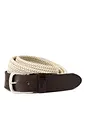 Joop! Jeans Cinturón Piel natural - offwhite Joop! Jeans Cinturón Piel natural
