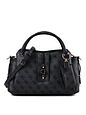 Guess Yvonne Olkalaukku 31 cm - coal logo Guess Yvonne Olkalaukku 31 cm
