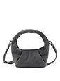 LES VISIONNAIRES Greta Mini Essential Bolso Piel natural 23 cm - asphalte LES VISIONNAIRES Greta Mini Essential Bolso Piel natural 23 cm