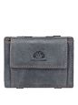 Greenburry Vintage Magic Geldbörse RFID Leder 10 cm - steel blue Greenburry Vintage Magic Geldbörse RFID Leder 10 cm
