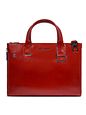 Piquadro Blue Square Shopper-taske Læder 38 cm Laptoprum med strækfold