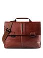Piquadro Victor Cartella Protezione RFID Vera Pelle 42 cm Vano porta PC - tobacco Piquadro Victor Cartella Protezione RFID Vera Pelle 42 cm Vano porta PC