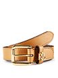 Lauren Ralph Lauren Logo Bælte Læder