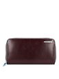 Piquadro Blue Square Geldbörse RFID Leder 19 cm - mahogany Piquadro Blue Square Geldbörse RFID Leder 19 cm