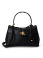 Lauren Ralph Lauren Farrah Skuldertaske Læder 23 cm - black Lauren Ralph Lauren Farrah Skuldertaske Læder 23 cm