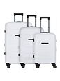 Polestream Strz by Asteroid 4 kolečka Sada kufrů 3-dílný s roztažitelným záhybem