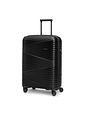 Pactastic Collection 02 THE MEDIUM 4 ruote Carrello 67 cm - black metallic Pactastic Collection 02 THE MEDIUM 4 ruote Carrello 67 cm