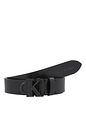 Calvin Klein Jeans Cinturón Piel natural - black-black Calvin Klein Jeans Cinturón Piel natural