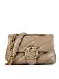 PINKO Love Mini Bolsa de hombro 22 cm - grigio talpa PINKO Love Mini Bolsa de hombro 22 cm