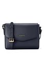 Lazarotti Bologna Leather Crossbody Umhängetasche Leder 22 cm - navy Lazarotti Bologna Leather Crossbody Umhängetasche Leder 22 cm