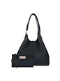 Coccinelle C-Easy Schultertasche Leder 34 cm - noir Coccinelle C-Easy Schultertasche Leder 34 cm