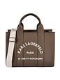 Karl Lagerfeld Rsg Håndtaske 34 cm - dark taupe Karl Lagerfeld Rsg Håndtaske 34 cm
