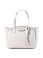 Guess Lindsey Shopper taske 45 cm - bone logo Guess Lindsey Shopper taske 45 cm