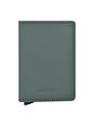 Secrid Slimwallet Tarjetero Bloqueo RFID Piel natural 6.5 cm - green black Secrid Slimwallet Tarjetero Bloqueo RFID Piel natural 6.5 cm