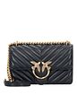 PINKO Love One Skuldertaske Læder 21 cm