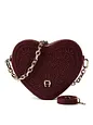 AIGNER Fashion Crossbody-laukku Nahka 20 cm - burgundy AIGNER Fashion Crossbody-laukku Nahka 20 cm