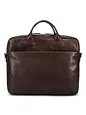 Jost Glasgow Dokumenttaske Læder 37 cm Laptoprum - brown Jost Glasgow Dokumenttaske Læder 37 cm Laptoprum