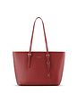 Lazarotti Bolsa de compras «Bologna Leather XL» de piel, 35 cm - red Lazarotti Bolsa de compras «Bologna Leather XL» de piel, 35 cm
