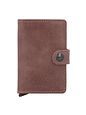 Secrid Miniwallet Tarjetero Bloqueo RFID Piel natural 6.5 cm - mauve Secrid Miniwallet Tarjetero Bloqueo RFID Piel natural 6.5 cm