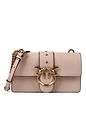 PINKO Love One Bolsa de hombro Piel natural 21 cm - rosa cammeo PINKO Love One Bolsa de hombro Piel natural 21 cm