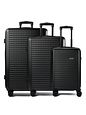 NOWI Grand Canaria 4-Rollen Kofferset 3tlg. mit Doppelrollen
