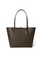 Lauren Ralph Lauren Vendbar Merrimack-taske 32 cm - botanic green sage green Lauren Ralph Lauren Vendbar Merrimack-taske 32 cm