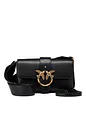 PINKO Love One Crossbody-väska Läder 22 cm - nero PINKO Love One Crossbody-väska Läder 22 cm