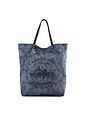 Campomaggi Filodendro Shopper taske L 37 cm - naturlae-tblu-st.nera Campomaggi Filodendro Shopper taske L 37 cm