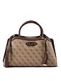 Guess Lindsey Håndtaske 36 cm - latte logo Guess Lindsey Håndtaske 36 cm