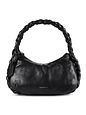 Burkely Braidy Bolsa de hombro Piel natural 33 cm - black Burkely Braidy Bolsa de hombro Piel natural 33 cm