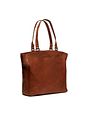 The Chesterfield Brand Wax Pull Up Schultertasche Leder 36 cm Laptopfach - cognac The Chesterfield Brand Wax Pull Up Schultertasche Leder 36 cm Laptopfach