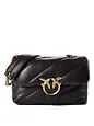 PINKO Love Puff Crossbody-laukku Nahka 27 cm - marrone marasca PINKO Love Puff Crossbody-laukku Nahka 27 cm