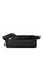 Patrizia Pepe (IM)Perfection Olkalaukku Nahka 36 cm - black croco Patrizia Pepe (IM)Perfection Olkalaukku Nahka 36 cm