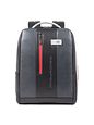 Piquadro Městský batoh kožený 41 cm přihrádka na notebook
