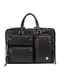 DuDu Pocket Portfölj Läder 36 cm Laptopfack - nero DuDu Pocket Portfölj Läder 36 cm Laptopfack