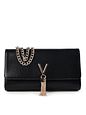 Valentino Divina Clutch 26 cm - nero-gold Valentino Divina Clutch 26 cm