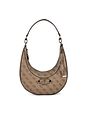Guess Lindsey Skuldertaske 27 cm - latte logo Guess Lindsey Skuldertaske 27 cm