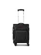 Wenger Beaumont 4 hjul Kabinekuffert S 54 cm med strækfold - black Wenger Beaumont 4 hjul Kabinekuffert S 54 cm med strækfold
