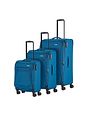 Travelite Chios 4 kolečka Sada kufrů 3-dílný s roztažitelným záhybem