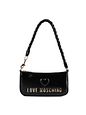 Love Moschino Cipria Bolsa de hombro Piel natural 25 cm