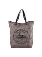 Campomaggi Filodendro Shopper taske L 37 cm - naturale-tgrigio-st.nera Campomaggi Filodendro Shopper taske L 37 cm